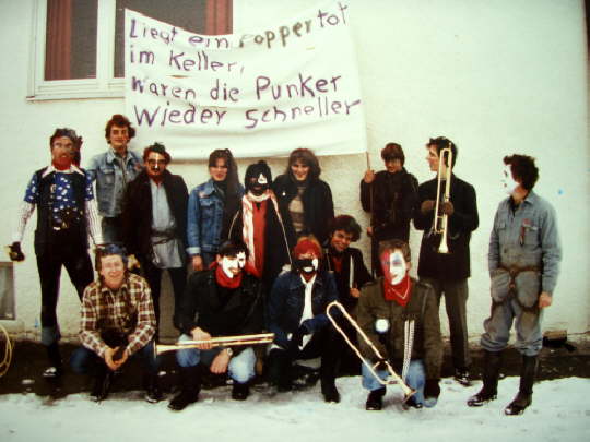 Hausfasnet in Obermarchtal 14.02.1983